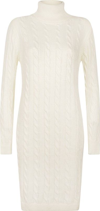 Felix Hardy - Coltrui Jurk - Ecru - Gebreide Trui - Dames