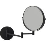 Aquanova Forte Dubbelzijdige wand make-up spiegel Black