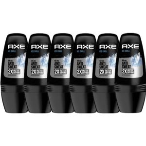 Axe Deo Roll-on – Ice Chill Dry 50 ml (6 stuks)
