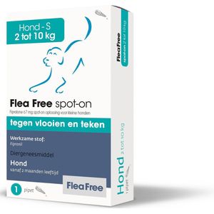 FLEA FREE SPOT ON HOND 2-10 KG - 1 PIPET