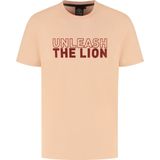 Max Verstappen - Unleash The Lion - T-Shirt - Peach