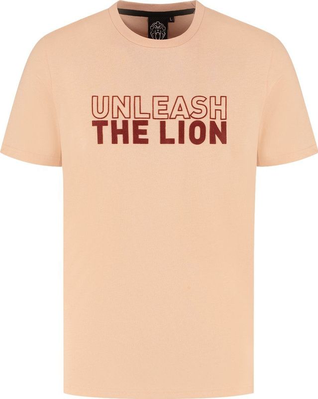 Max Verstappen - Unleash The Lion - T-Shirt - Peach