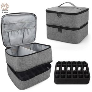 Nagelstyliste nagellak koffer organizer – nagelkoffer opberger tas voor uv lamp gelnagels - nail art opbergen