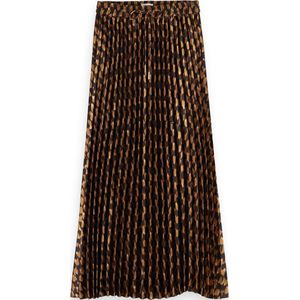 Scotch & Soda PLEATED PRINTED SKIRT Dames Rok - Maat L