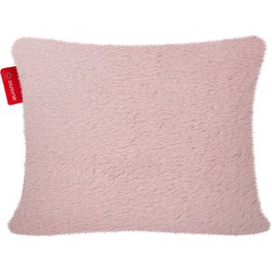 Auronic Warmtekussen - Pluche- 45x60 - Draadloos - Oplaadbaar - Elektrisch kussen - Infrarood - Pastelroze