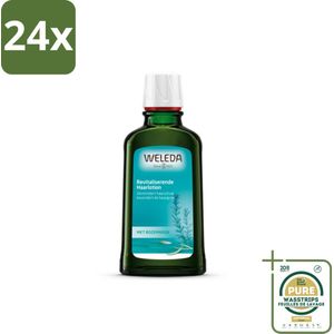 WELEDA - Haarlotion - Rozemarijn - 100 ml - Voordeelverpakking - 24 stuks - Natuurlijke haargroei - Rozenmarijn haarlotion