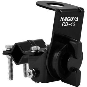 Vehicle CB Radio Antenna Holder Fixed Stainless Steel Mobile Radio Antenna Holder Full Rotation Car Two Way Radio Antenna