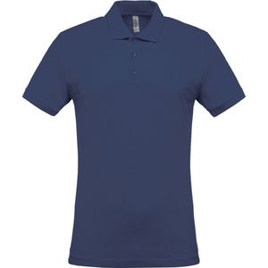 Kariban Piqué-herenpolo korte mouwen K254 - Deep Blue - L