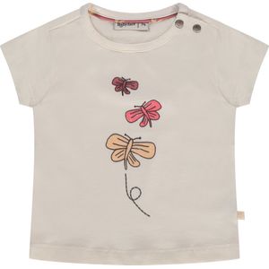 Babyface baby girls t-shirt short sleeve Meisjes T-shirt - ivory - Maat 56