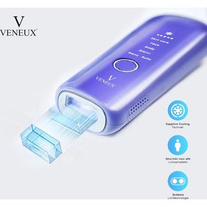 VENEUX® Laser Ontharingsapparaat - Ontharingsapparaten - Ontharing - IPL - Paars