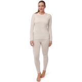 DANISH ENDURANCE Thermoset voor Dames - van Merino Wol - Ademend - Gebroken wit - Maat L