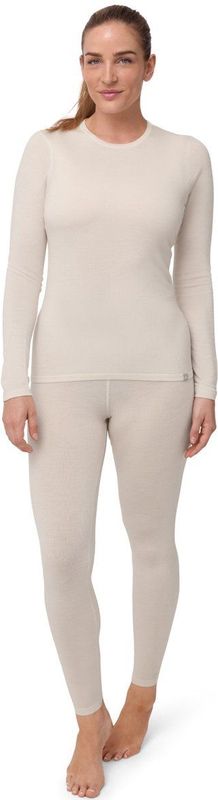 DANISH ENDURANCE Thermoset voor Dames - van Merino Wol - Ademend - Gebroken wit - Maat L