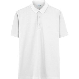 Vercate - Heren Polo Korte Mouw - Strijkvrij Poloshirt - Turquoise / Blauwgroen - Slim Fit - Excellent Katoen - Maat: S