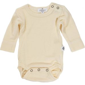 Lille Barn - Romper lange mouw - merino wol - naturel - maat 56