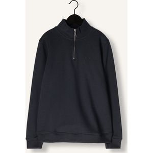 Malelions Kids Turtle Half Zip Sweater- Navy 4-104