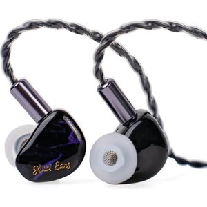 Kiwi Ears Cadenza - In-Ear Monitors - IEM - Dynamische Driver - Audiofiele Oordoppen - Verwisselbare Kabel - Universele Pasvorm - Paars