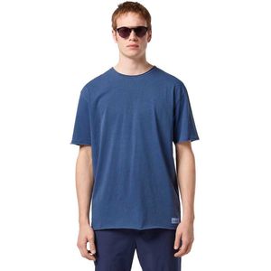 T-shirt - Mélange - Jersey - Ronde Hals - Kwartmouw - Losse Pasvorm