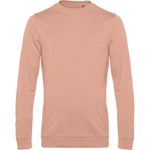 2-Pack Sweater 'French Terry' B&C Collectie maat S Nude/Naturel