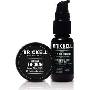 Brickell - Restoring Eye Routine - Oogverzorgingsset - Ongeparfumeerd - 19 ml en 15 ml