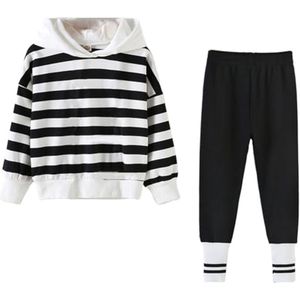 Meisjes Outfit Set met Lange Mouwen en Broek voor 4-15 Jaar