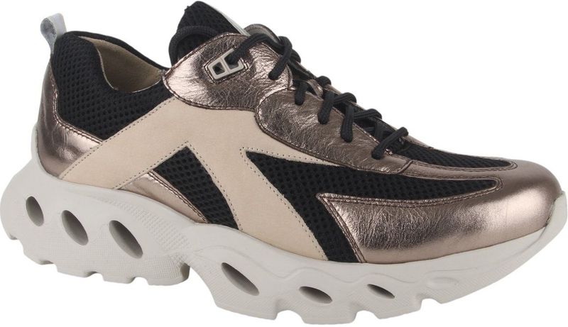Durea - 6309 - Sneakers - Brons - Wijdte H