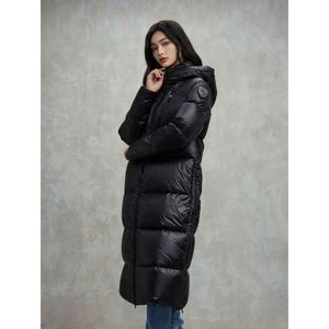 Blauer Wintermantel 'Celia'  bordeaux / zwart