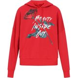 myMo - ROCKS - Sweatshirt - Petrol - Rood - Zwart - Wit