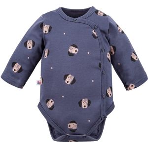 Eevi - Rompertje - Omslagromper - Overslagromper - Teckel - Maat 68 - 4 t/m 6 maanden