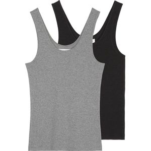 Marc O'Polo Dames onderhemd 2 pack Iconic Rib