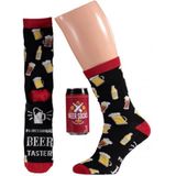 Apollo - Bier Sokken in Blik - Spaarpot - Hoogwaardig Katoen - Stijlvol Biermotief