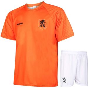 Nederlands Elftal Voetbaltenue Thuis - WK 2026 - Oranje - Voetbaltenue Kinderen - Shirt en Broekje - Jongens en Meisjes - Volwassenen - Heren en Dames-116
