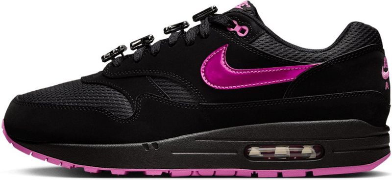 Nike - Air Max 1 - Sneakers - Zwart - Speciale Editie Valentine's Day