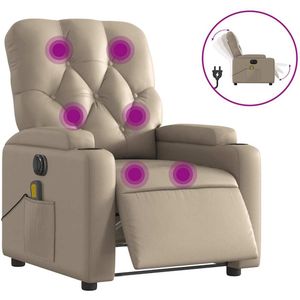 Massagefauteuil - Elektrisch Verstelbaar - Zwart - Met Massagefunctie