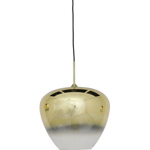 Light & Living Hanglamp Mayson - Glas Goud - Ø40cm - Modern - Hanglampen Eetkamer, Slaapkamer, Woonkamer