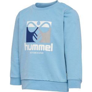 Hummel - hmlLIME SWEATSHIRT - Sweater - Lime - Biologisch Katoen