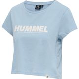 Hummel - Hmllegacy Woman Cropped T-Shirt - Placid Blue
