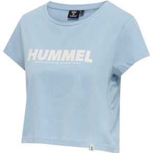 Hummel - Hmllegacy Woman Cropped T-Shirt - Placid Blue