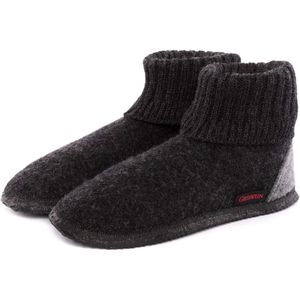 Giesswein Giesswein Kramsach Pantoffel  Sloffen - Maat 46 - Unisex - zwart,grijs