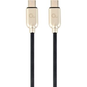 Cablexpert USB-C naar USB-C kabel - USB2.0 - tot 20V/3A / zwart - 2 meter