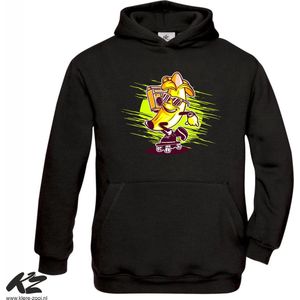 Klere-Zooi - Banana Skater - Hoodie - 128 (7/8 jaar)