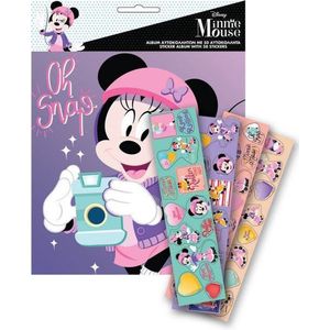 Disney Stickerboek Minnie Meisjes 21 Cm Papier Roze 50 Stickers