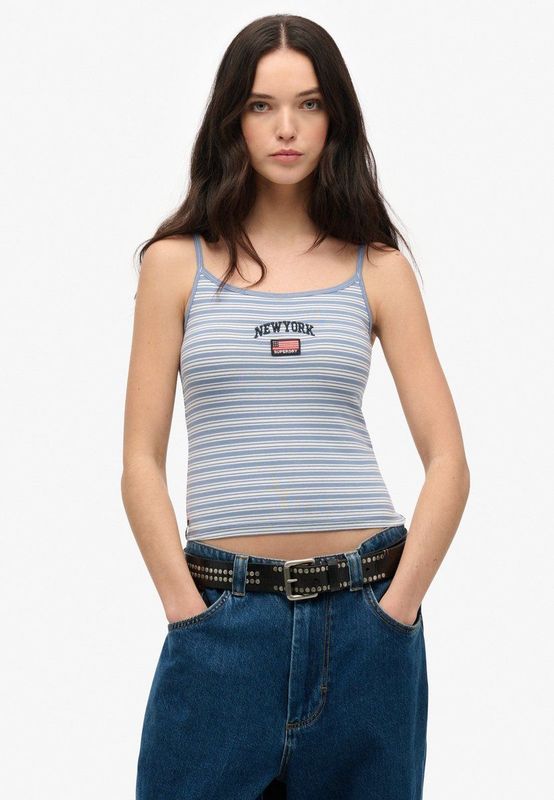 Superdry Athletic Essential Cami Mouwloos T-shirt