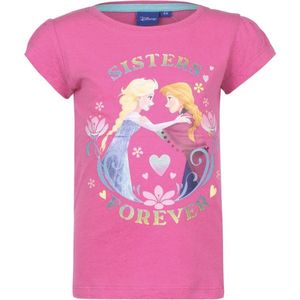 Frozen T Shirt Sisters forever 8 jaar