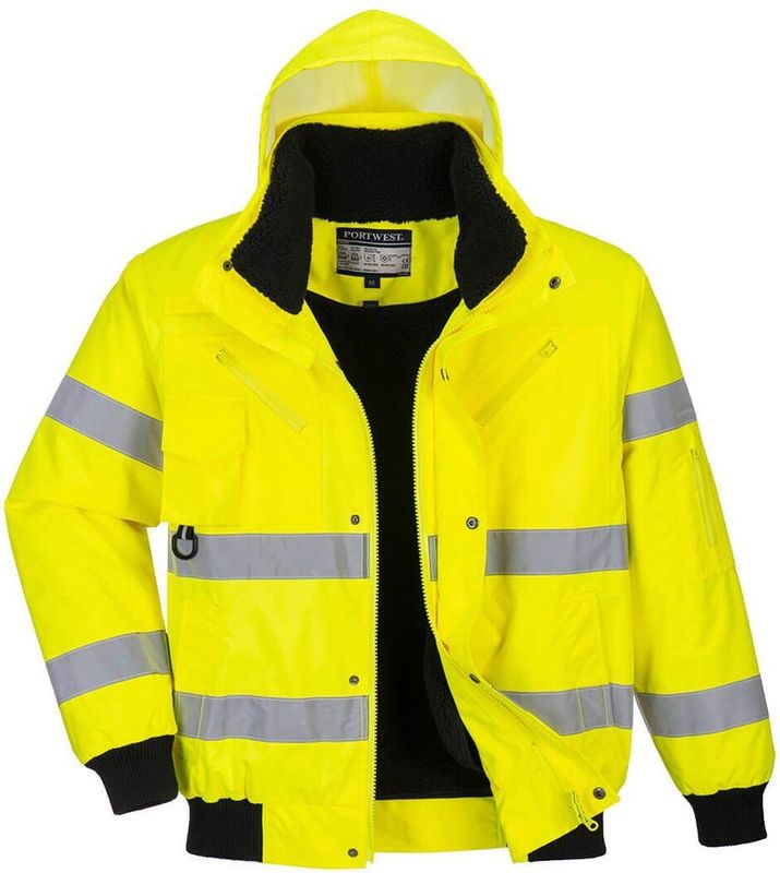 Portwest Hi-Vis 3-in-1 Bomberjack C467 - Geel - L