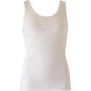 MOOI! Company - Basis Top Bonny - Hemdje met brede bandjes - Aansluitend model - Kleur  Ecru - XS