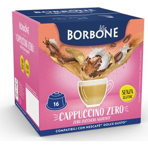 Caffè Borbone Selection - Dolce Gusto - Cappucino Zero - 16 capsules