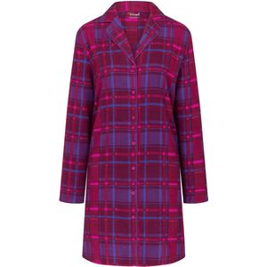 TRIUMPH - BOYFRIEND - Nachthemd - Blauw - Katoen - Lange Mouwen