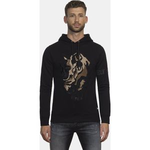 Black Rhinoceros Hoodie Sweater