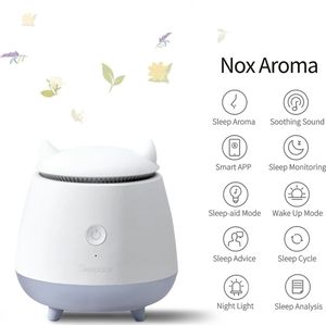 Nox Aroma Smart Wake-Up Light met Geur, Geluid & App - Slaapwekker met Aromatherapie & Bluetooth - Val Makkelijk in Slaap & Word Natuurlijk Wakker