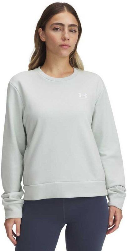 Under Armour - Rival Terry - Sweatshirt - Groen - Vrouw